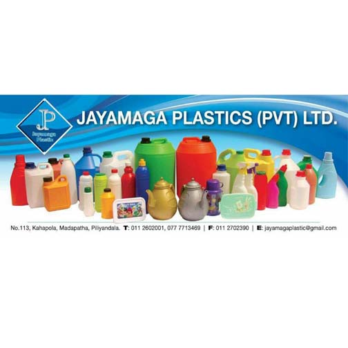 JAYAMAGA PLASTIC (PVT) LTDpiliyandala plastic manufacturers