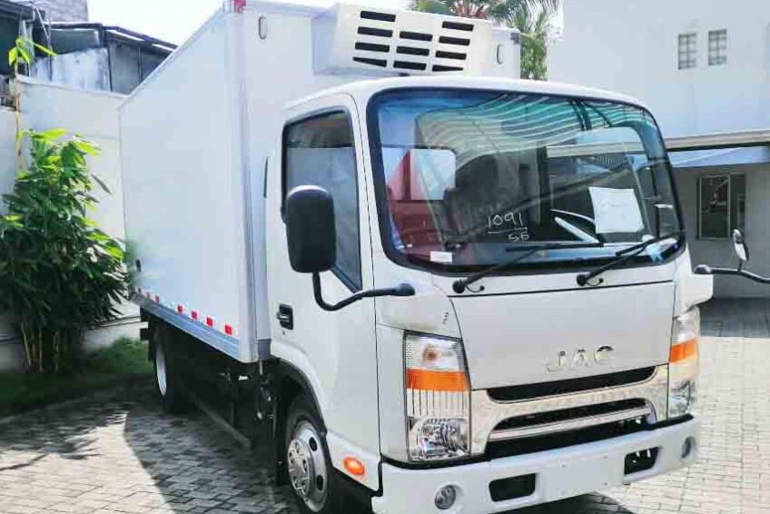 Colombo Jac freezer truck